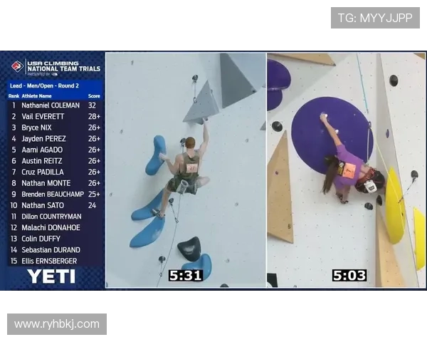 攀岩战术排行榜揭晓北京攀岩队荣获第二名的背后故事